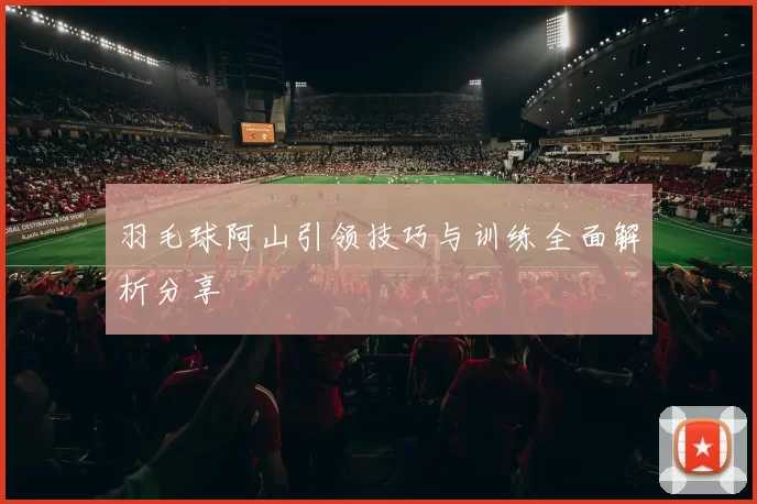 羽毛球阿山引领技巧与训练全面解析分享